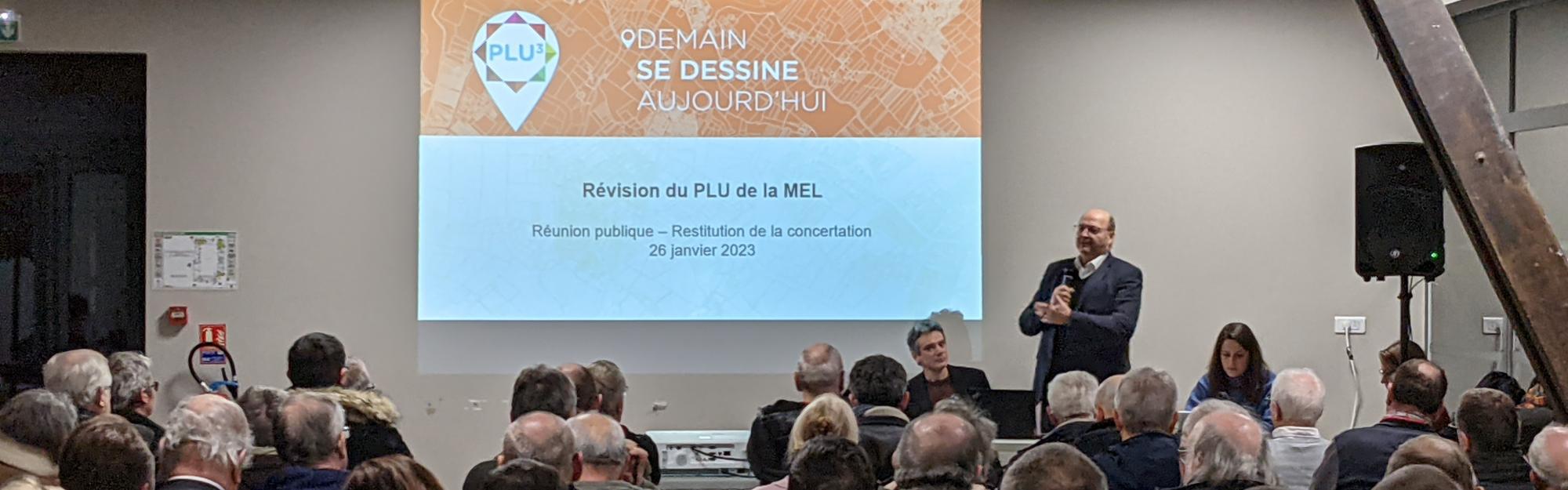 Arrêt du projet PLU3 et bilan de la concertation préalable