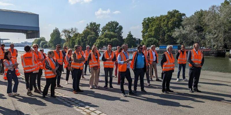 Visite du Port de Lille (agrandir l'image)